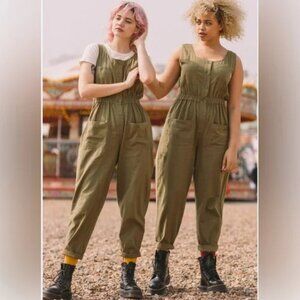 Lucy And Yak Juni Jumpsuit Green Size XS